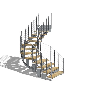 Modern stairs for free