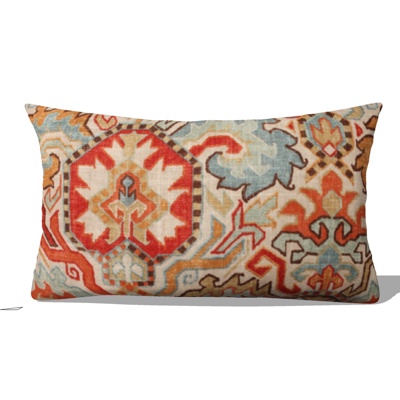 Free modern fabric pillow