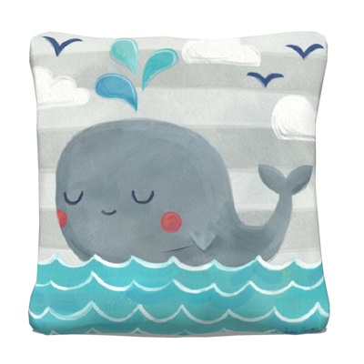 Modern Cartoon Fabric Pillow Free