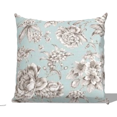 Modern Embroidered Pillow Free