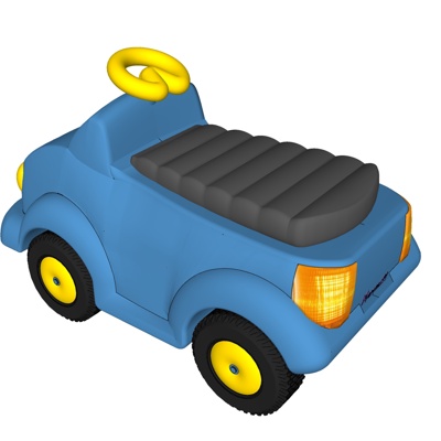 Modern children toy car free