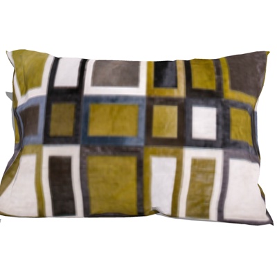 Modern fabric pillow free