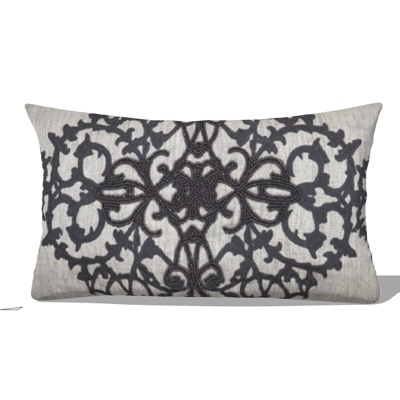 Free modern fabric pillow