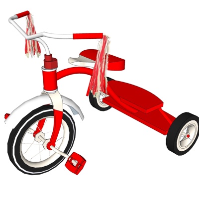 Modern children tricycle toy free