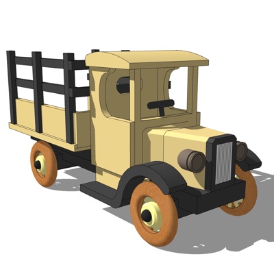 Modern toy truck free