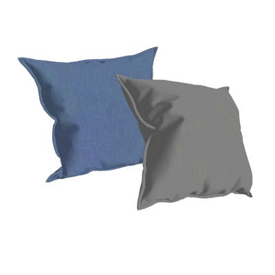 Modern fabric pillow free