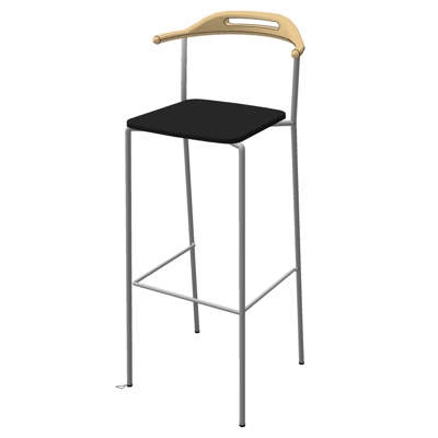 Modern Metal Bar Chair Free