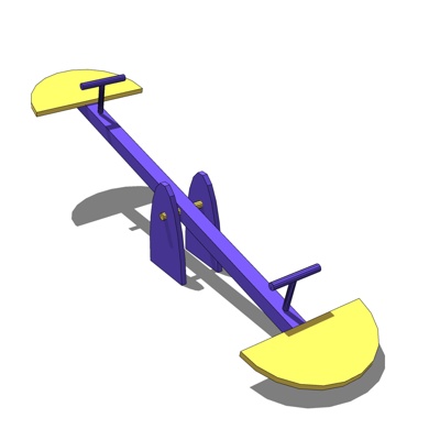 Modern outdoor seesaw free