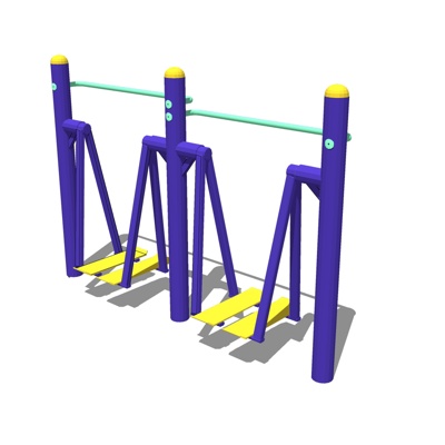 Modern outdoor fitness equipment free