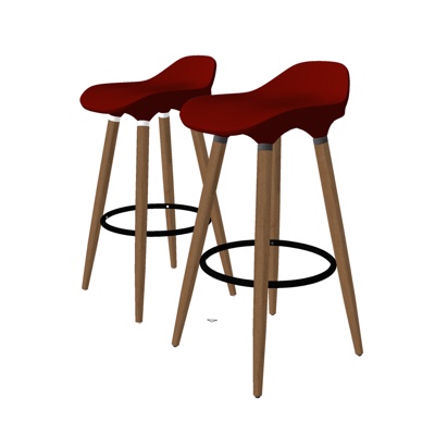 Nordic Log Bar Chair Free