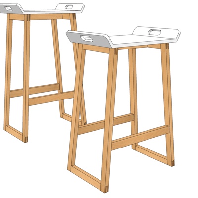 Modern Bar Stool Free