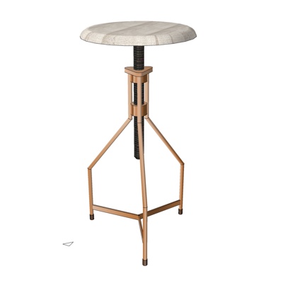 Modern Affordable Luxury Style Bar Stool Free