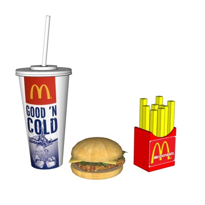 Modern McDonald's Food Free