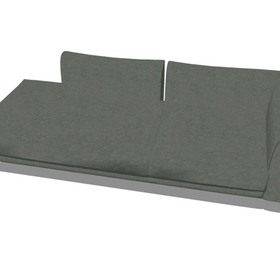 Modern fabric chaise longue free