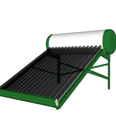 Modern solar water heater for free