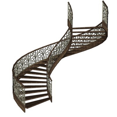 Modern spiral staircase free