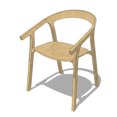 Nordic Log Chair Free