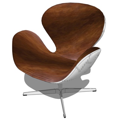 Modern solid wood lounge chair free