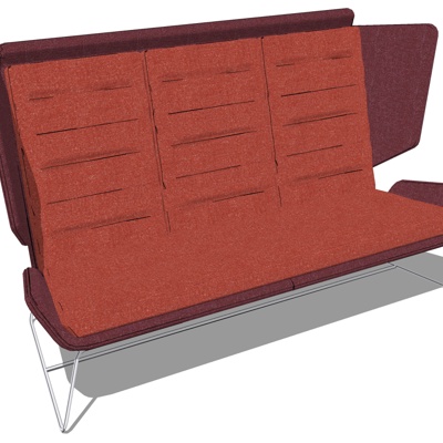 Modern fabric multiplayer sofa free