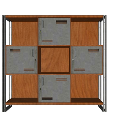 industrial wind decoration cabinet free