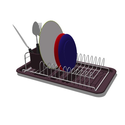 Modern metal dish rack free