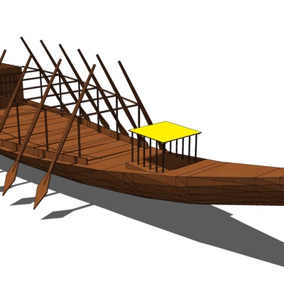 Modern wooden boat free