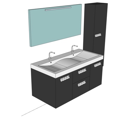 Free modern bathroom sink