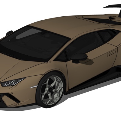 Modern Lamborghini sports car Free