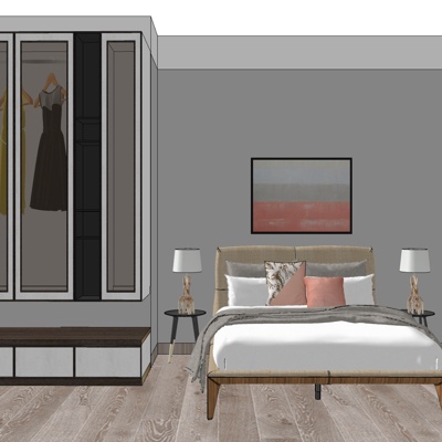 Modern Minimalist Bedroom Free