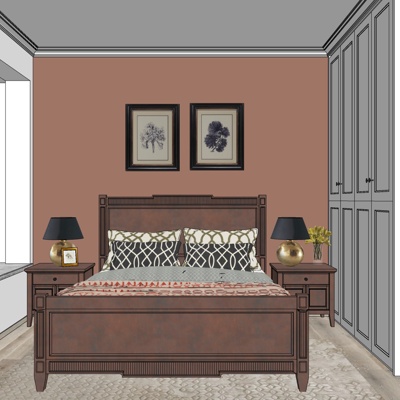 Modern Master Room Bedroom Free