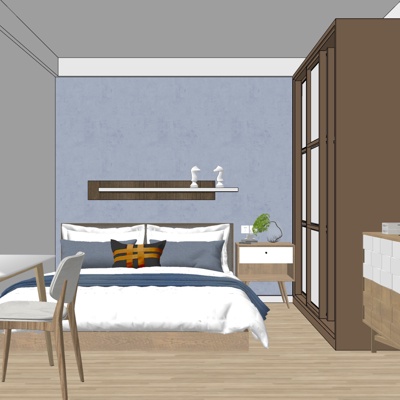 Nordic Minimalist Bedroom Free