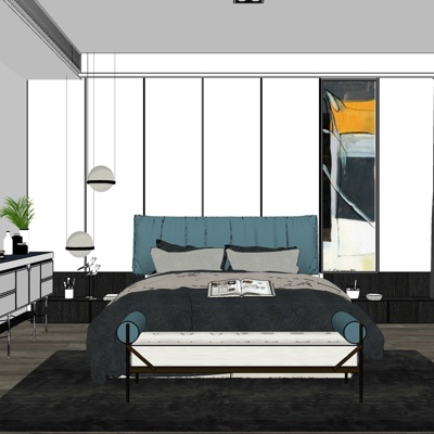 Modern Minimalist Bedroom Free