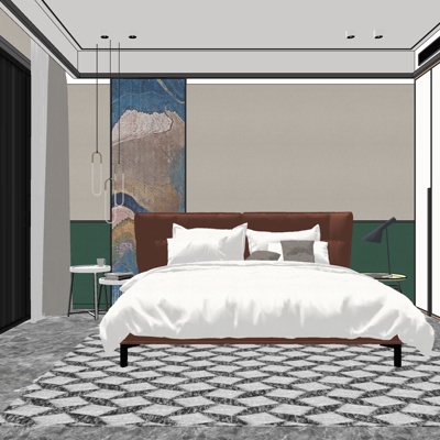 Modern Minimalist Bedroom Free