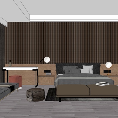 Modern Minimalist Bedroom Free