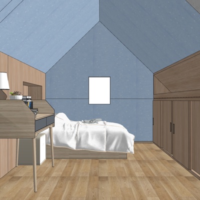 Modern roof minimalist bedroom free