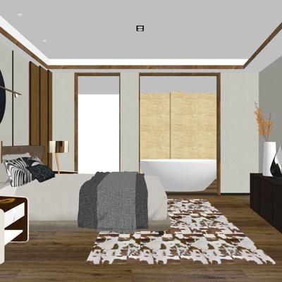 Modern Minimalist Bedroom Free