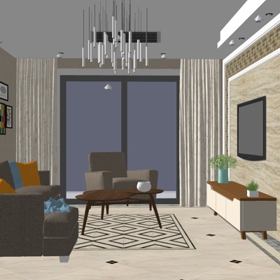 Modern living room free