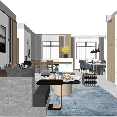 modern minimalist living room free