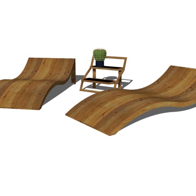 Nordic Log Lounger