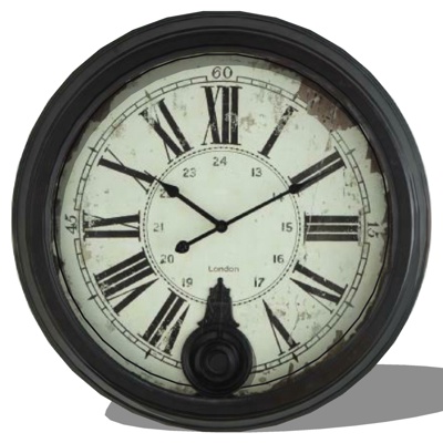 European-style clock