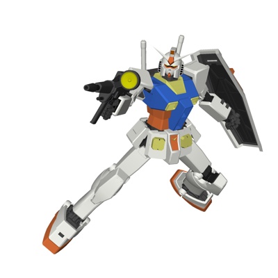 Hyundai Gundam Robot Toy