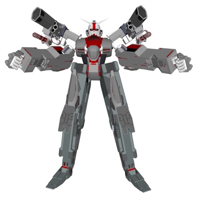 Hyundai Gundam Robot Toy