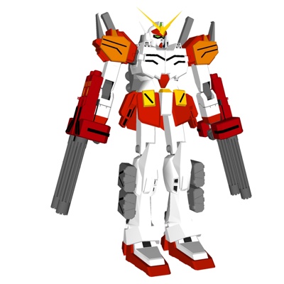 Hyundai Gundam Robot Toy