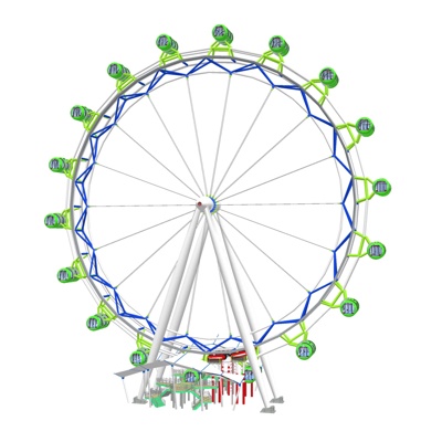 Modern Ferris Wheel