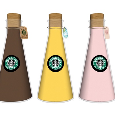 Modern Starbucks Drinks