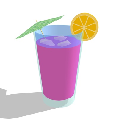 Modern Orange Juice Drink