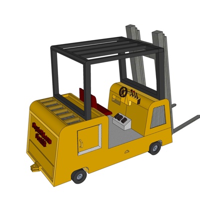 modern forklift