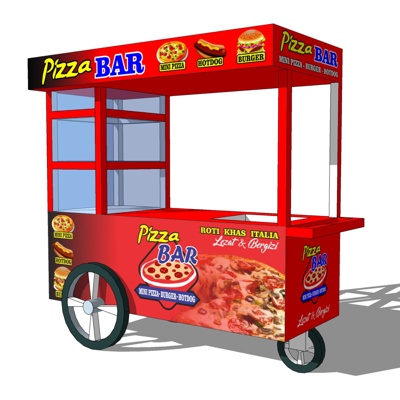 Modern snack car