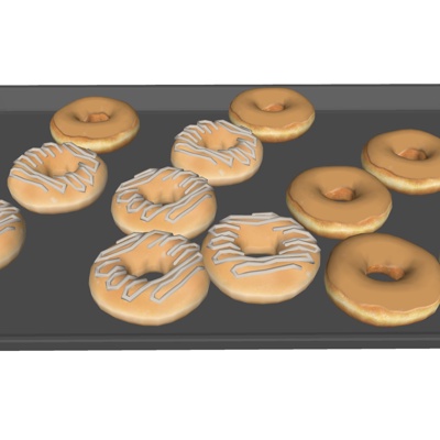 Modern Donut Cookies