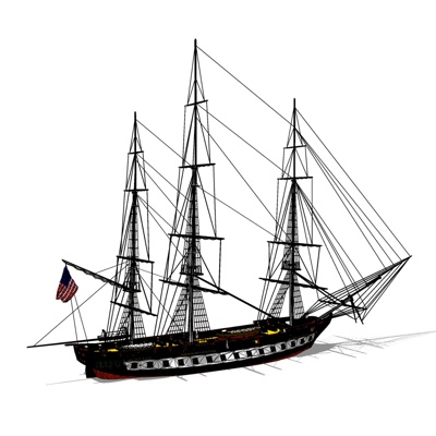 modern sea ship